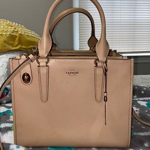 Tan Coach Purse